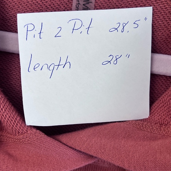 Calvin Klein Performance Rust Color Knit Hoodie Top NWT - Picture 5 of 6